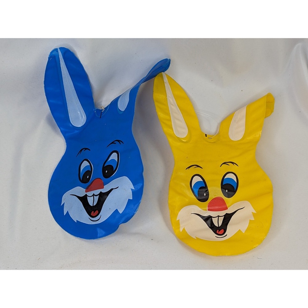 Easter Rabbit Bunny Blow Up‎ Toy 8 Inch Vinyl